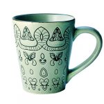 Butterfly Forest Green. Кухоль 360мл