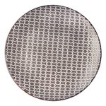 Papercut Grey.Тарілка обідня кругла 27см