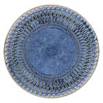Dec Maori White Blue.Тарілка підставна кругла 27см