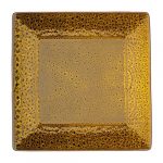 Dec Marron Yellow.Тарілка підставна квадратна 27см